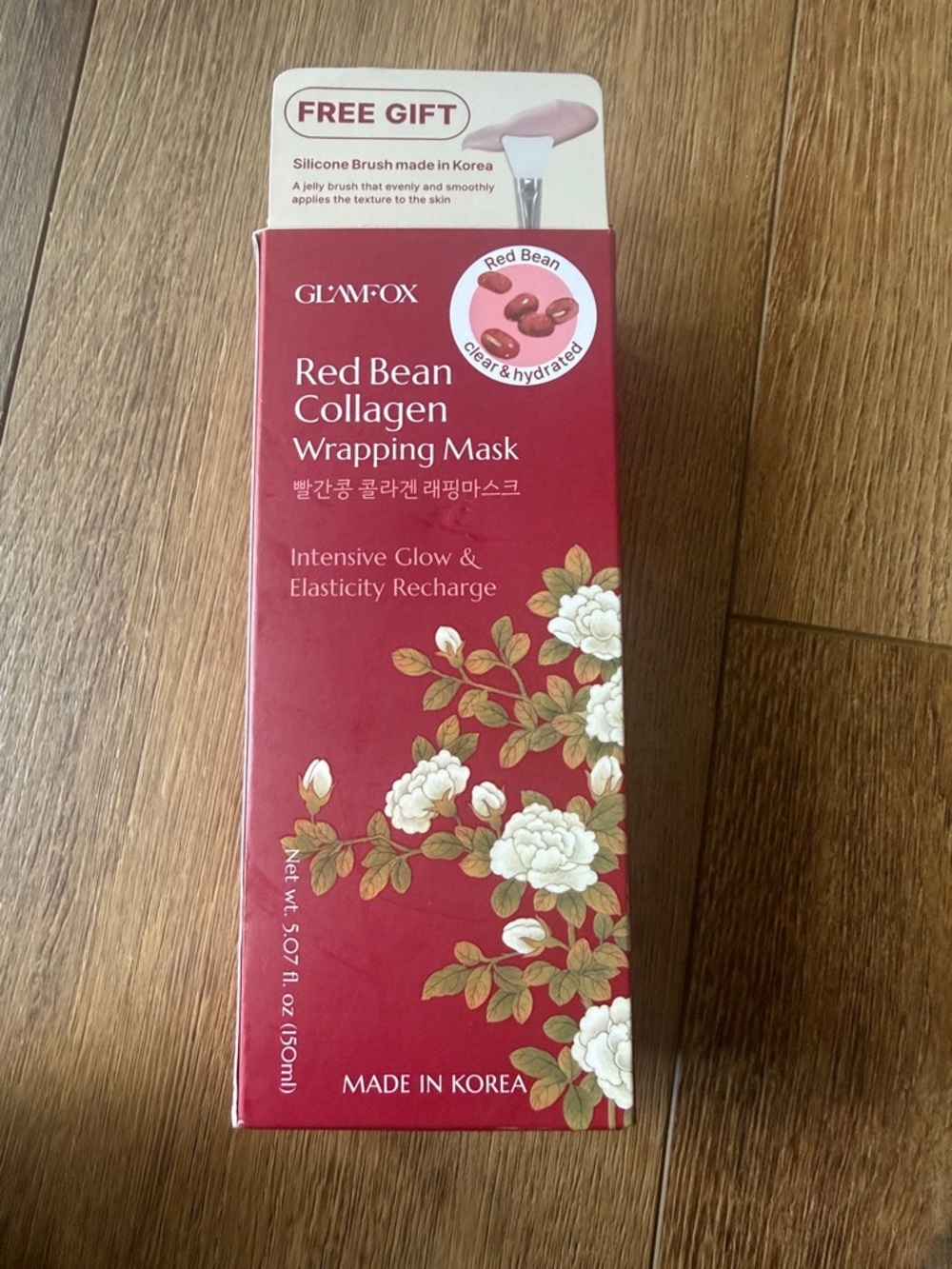 GLAMFOX Red Bean Collagen Wrapping Mask - Red